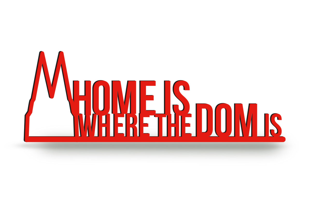 Home is where the dom is textobjekt